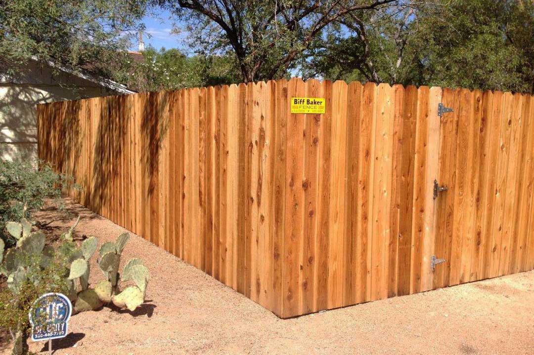 residential wood fences | Biff Baker Fence Company Inc, Tucson, AZ